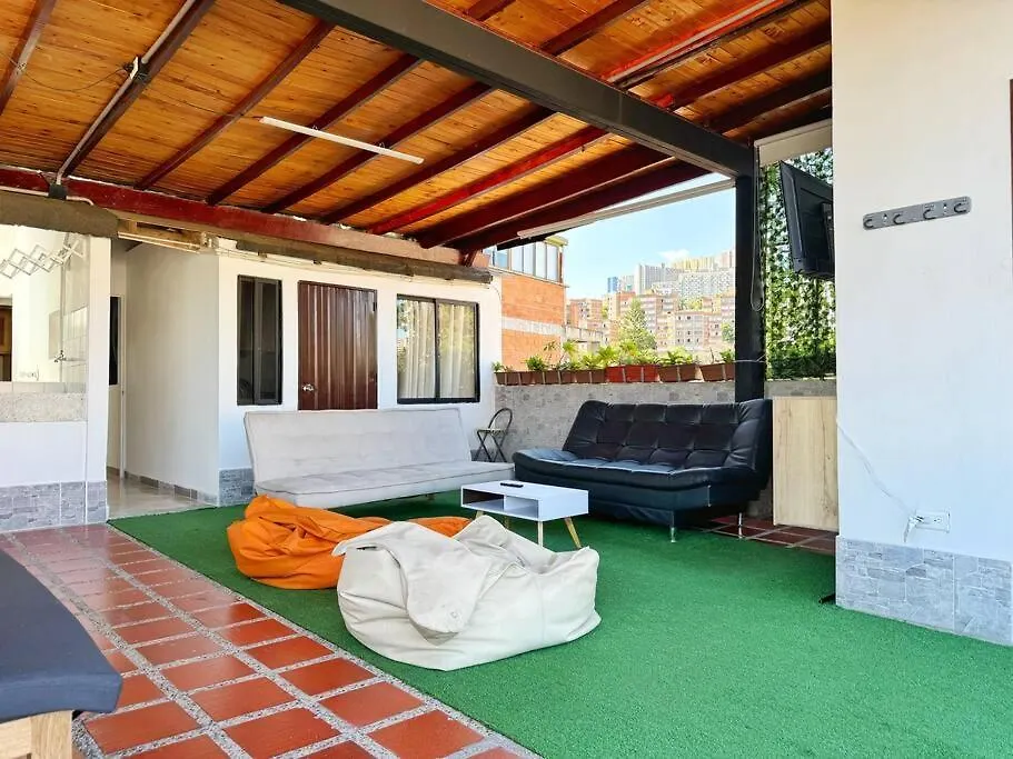 Apartamento Con Terraza Estadio Lägenhet Medellín