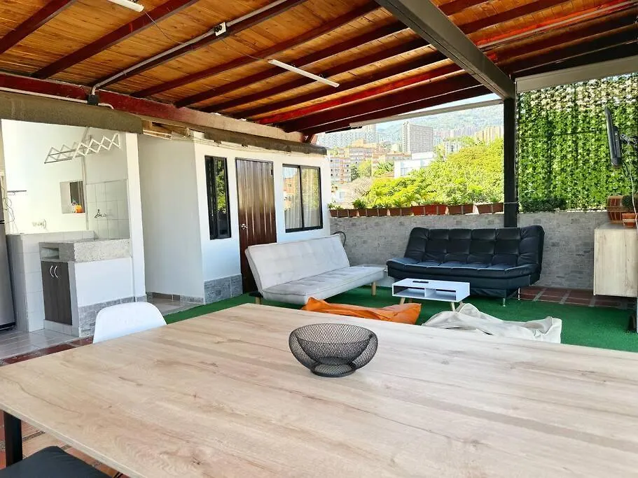 Apartamento Con Terraza Estadio Lägenhet Medellín
