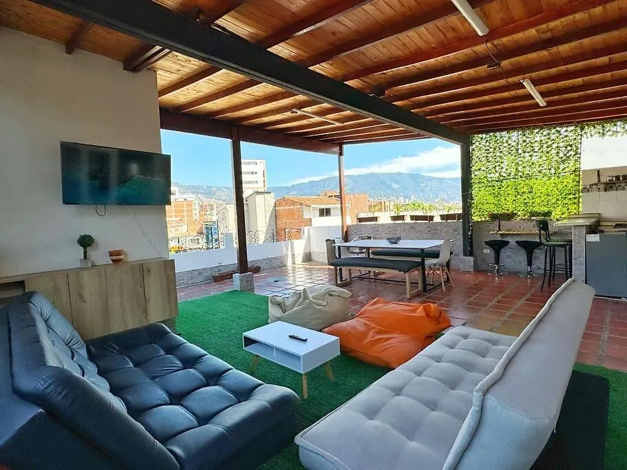 Apartamento Con Terraza Estadio Lägenhet Medellín 0*,